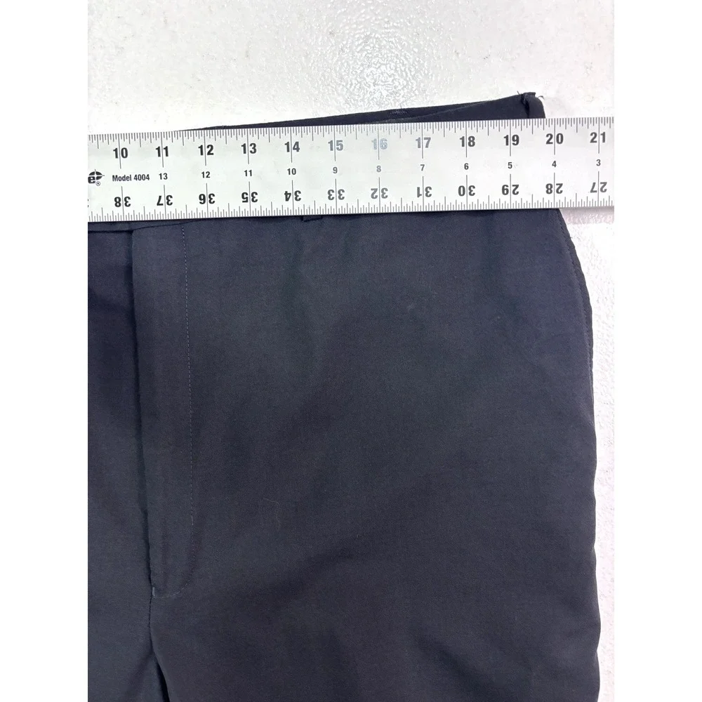 Jos A Bank 48L 40x30 2pc Pant Suit all season wool black slim fit two button‎